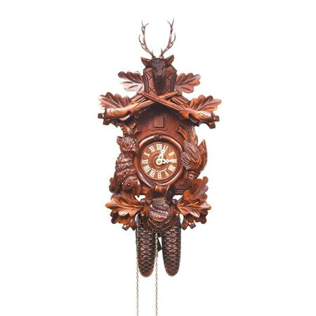 ALEXANDER TARON Engstler Cuckoo Clock Carved with 8-Day weight driven movement 738-8